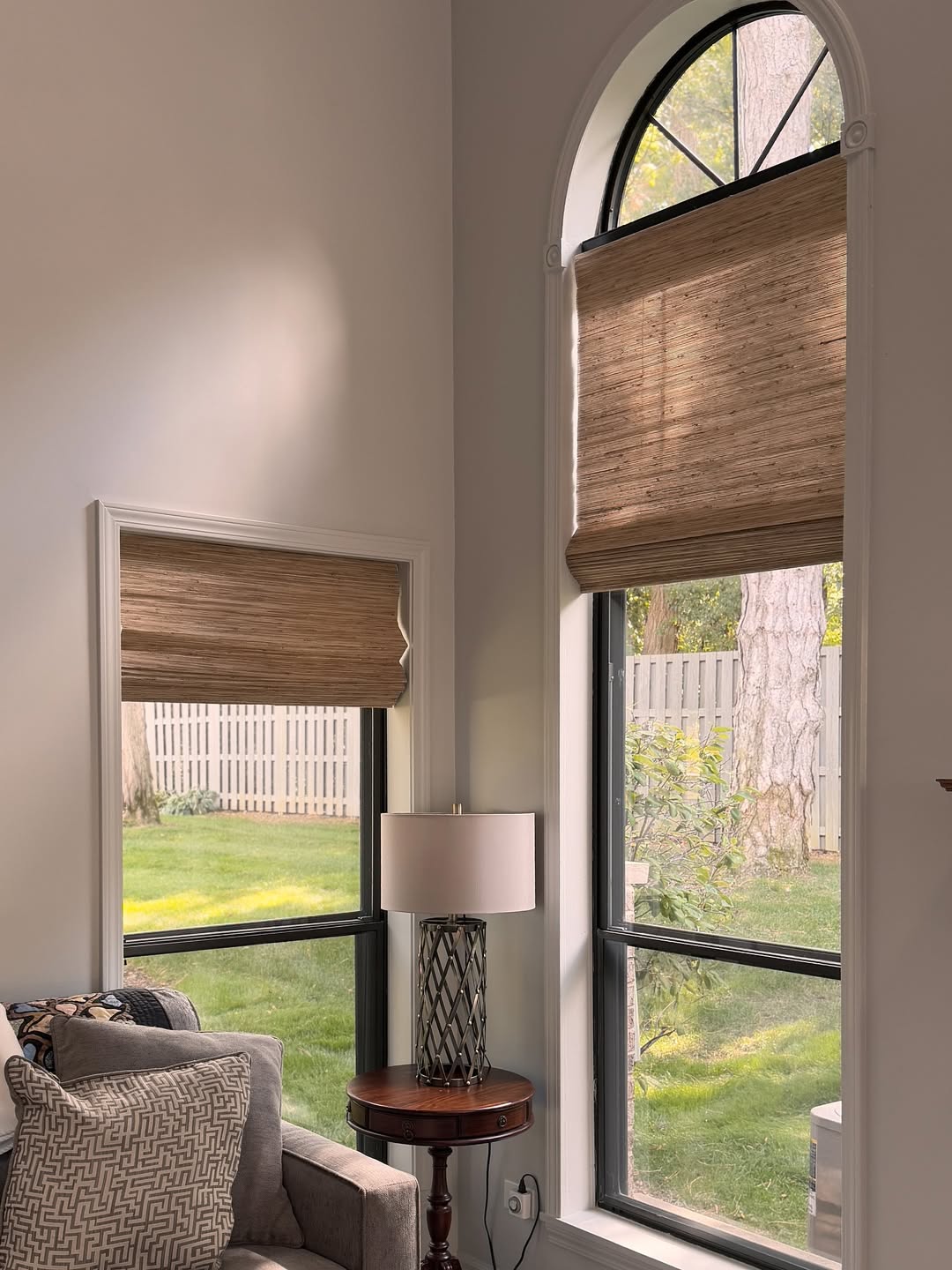 Vintage style wood shades Bali Rugged Flax Standard Flat, Old Style Flat or Looped  main image 3